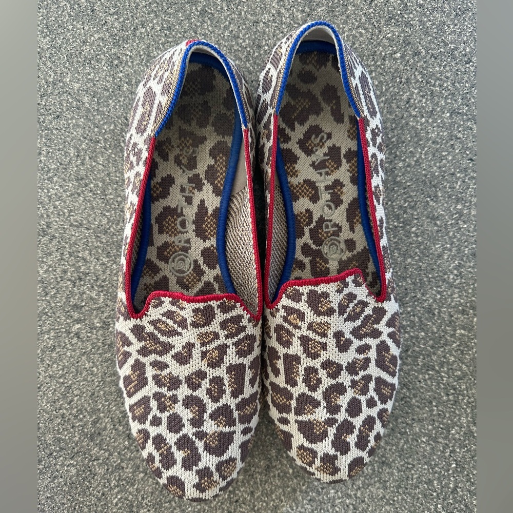 Rothy’s Mocha Spot Loafer size 9.5